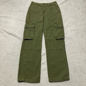 TNA Green Cargo Pants Women's Size 0